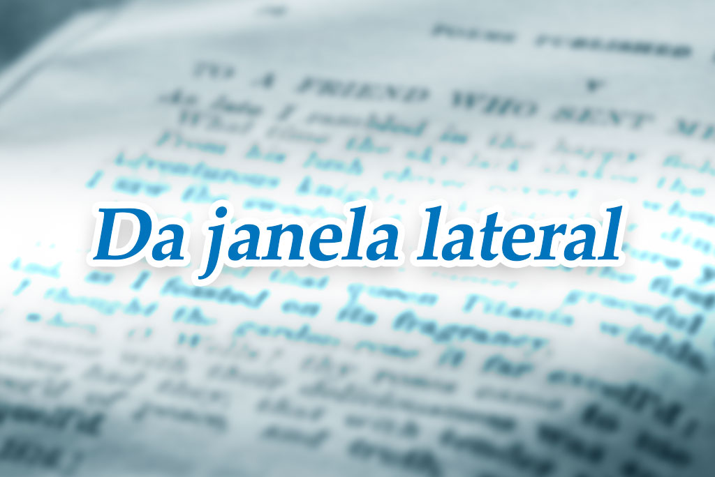 Poema Da janela lateral