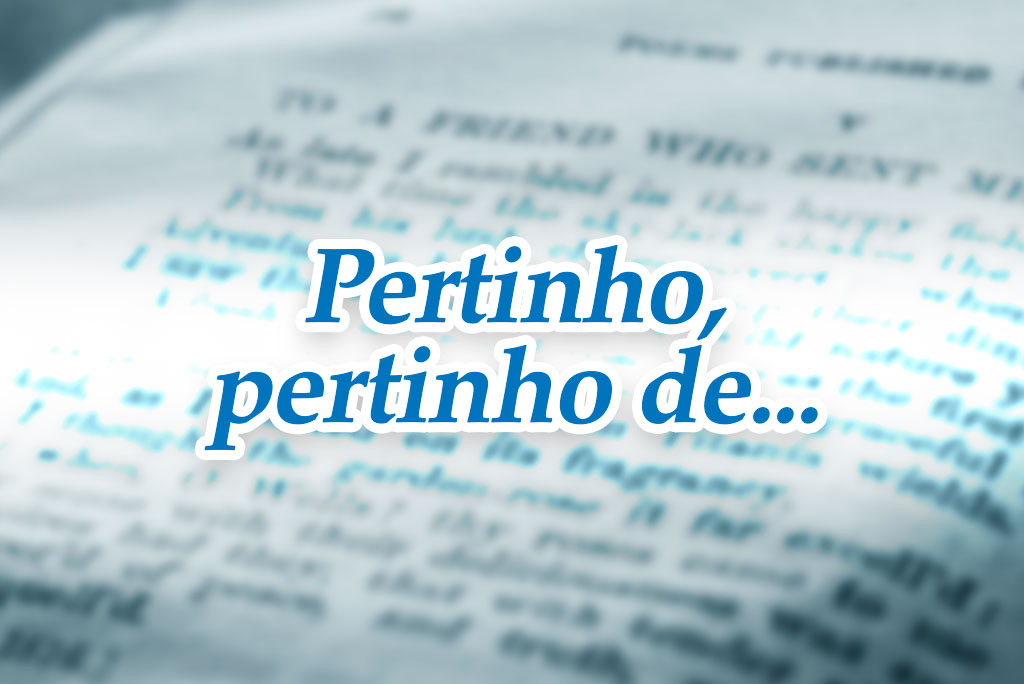 Poema Pertinho, pertinho de... Predonto